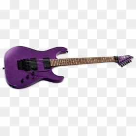 Kirk Hammett Guitar Purple, HD Png Download - purple sparkles png
