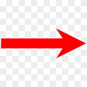 Png Red Arrow File Short Right Arrow Red Png 2400 - Transparent Red