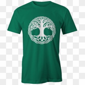 Celtic Tree Of Life Inspired Tee, HD Png Download - tree from above png
