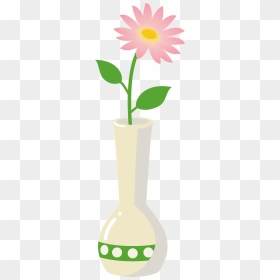 Flowerpot, HD Png Download - flowers in vase png