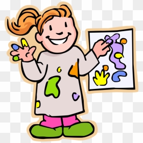 Vector Illustration Of Primary Or Elementary School - Transparent Arts And Crafts Clip Art, HD Png Download - arts and crafts png