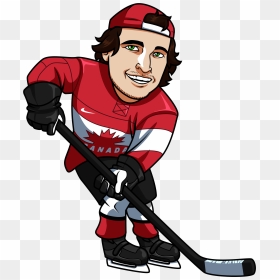 Nhl Mascot Png - Canada Hockey Cartoon Png, Transparent Png - crossed hockey sticks png