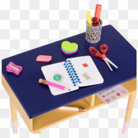 Brilliant Bureau Desk Set Accessories - Table, HD Png Download - school desk png