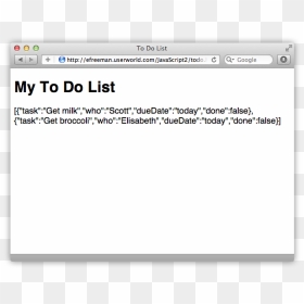 Screenshot, HD Png Download - to do list png