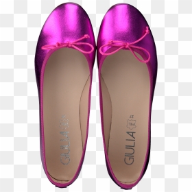 Pink Giulia Ballet Pumps G - Ballet Flat, HD Png Download - ballerina shoes png