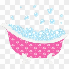 Clip Stock Bubblebath Bubbles Bathtub Tub Relax Unwind - Bubble Bath Transparent Background, HD Png Download - bubble bath png