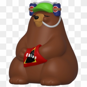 Funko Paka Paka Munchies Bear, HD Png Download - brown bear png
