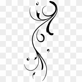 Swirl Png, Transparent Png - black swirls png