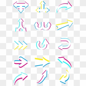 Transparent Hd Icon Png - Tiktok Png, Png Download - wind arrow png