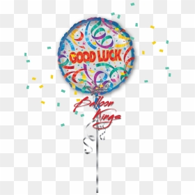 Good Luck Confetti - Small Good Luck Balloons, HD Png Download - good luck png