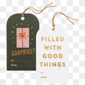 Good Things Gift Tags - Illustration, HD Png Download - christmas gift tag png