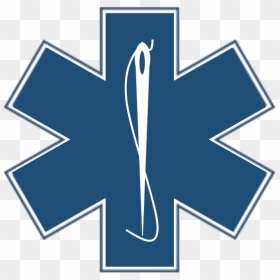 Star Of Life Without A Snake - Star Of Life Svg, HD Png Download - vhv