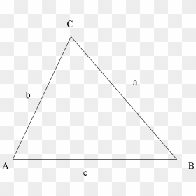 Http - //upload - Wikimedia - Abc With Sides A B C - Sides Of A Triangle Abc, HD Png Download - abc blocks png