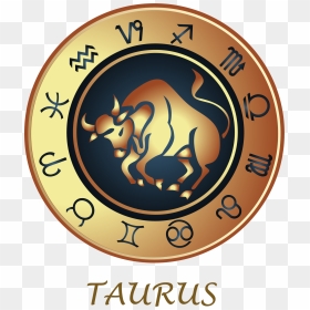 Taurus Symbols Clipart Free, HD Png Download - zodiac signs png