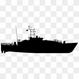 Warship Cruiser United States Navy Fast Combat Support - Silhouette Of Us Ships Transparent, HD Png Download - us navy png