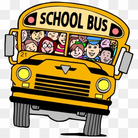 School Trips Clipart Png Library Schoolbus Clipart - Transparent Background School Bus Clipart, Png Download - field trip png
