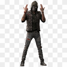 Watch Dogs 2 Wrench Costume, HD Png Download - watch dogs logo png