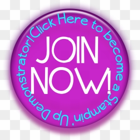 Join Now Button - Circle, HD Png Download - join now button png