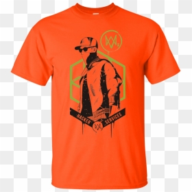 Watch Dogs 2 Hacker Services T-shirt - St Patricks Day T Shirt Clipart, HD Png Download - watch dogs logo png