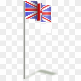 Flag Of The United Kingdom - Flag Pole Png Transparent, Png Download - wind arrow png