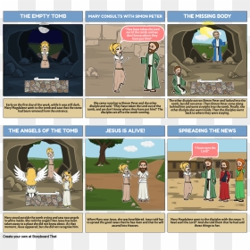 Empty Tomb Story Board, HD Png Download - christ png