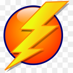 Lightning Bolt Logo Cartoon - Lightning Bolt Clipart, HD Png Download - lightning bolt png transparent background