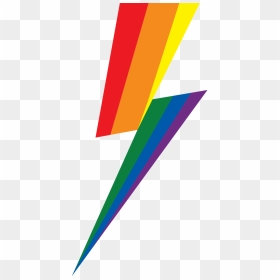 Pride Lightning Bolt , Png Download - Pride Lightning Bolt, Transparent Png - lightning bolt png transparent background