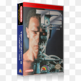 Terminator 2: Judgment Day (1991), HD Png Download - terminator face png
