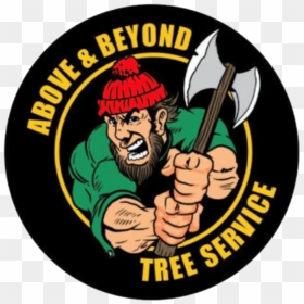 Above & Beyond Tree Service - Cartoon, HD Png Download - tree from above png