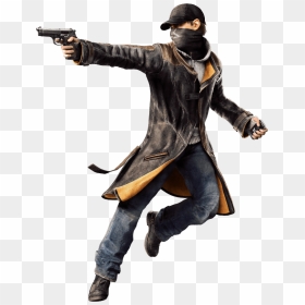 Watch Dogs Png Transparent Watch Dogs Images - Aiden Pearce Watch Dogs Png, Png Download - watch dogs logo png