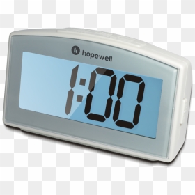 Digital Alarm Clock - Alarm Clock, HD Png Download - digital alarm clock png