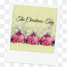 Here We Go - Christmas Balls Wallpaper Background, HD Png Download - christmas tag png