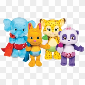 Snuggle & Play Babies Plush - Word Party Plush Toys, HD Png Download - baby toys png