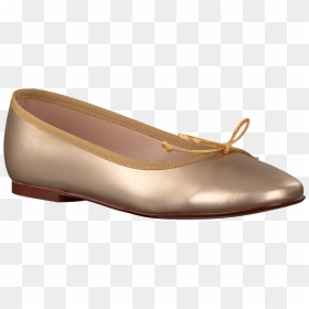 Gold Giulia Ballet Pumps G - Ballet Flat, HD Png Download - ballerina shoes png