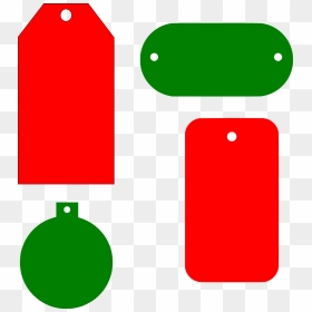 Christmas Gift Tag - Merry Christmas Tags, HD Png Download - christmas gift tag png