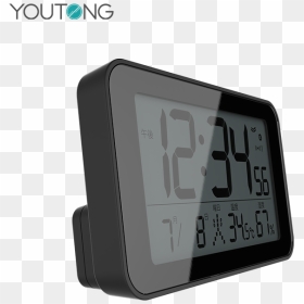 Transparent Digital Alarm Clock Png - Radio Clock, Png Download - digital alarm clock png