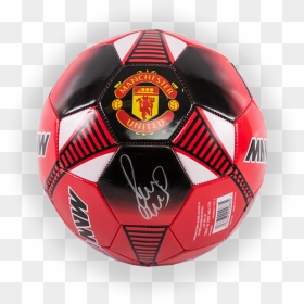 Paul Scholes Signed Manchester United Football - Manchester United Football Clipart, HD Png Download - manchester united png