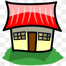 Shelter Clipart, HD Png Download - house cartoon png