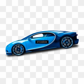 Bugatti Vision Gt Vs Chiron , Png Download - Bugatti Chiron Side View, Transparent Png - bugatti logo png
