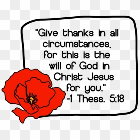 Every Situation Give Thanks To God Quotes, HD Png Download - give thanks png