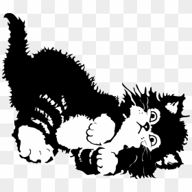 Illustration Of A Kitten Playing - After Dealing With So Many Stupid People, HD Png Download - funny cat png