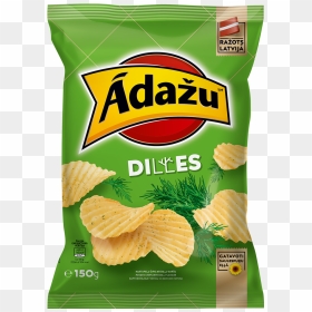 Potato Chips With Dill Flavour - Ādažu Čipsi, HD Png Download - potato chips png