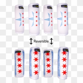 Design Red, White, Blue Stars Luggage Locators Reversible - Mobile Phone Case, HD Png Download - red white and blue stars png