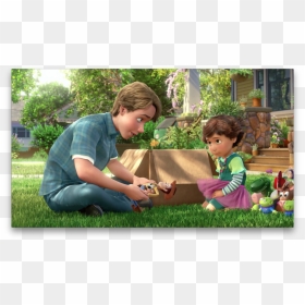 Toy Story 3 Andy Gives Toys To Bonnie, HD Png Download - woody toy story png