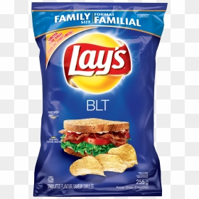 Lays Blt Potato Chips - Lays Ketchup Chips, HD Png Download - potato chips png