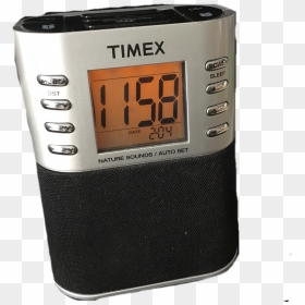 Timex Nature Sounds Digital Alarm Clock And 10 Similar - Radio Clock, HD Png Download - digital alarm clock png