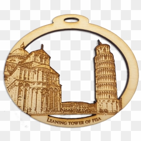 Leaning Tower Of Pisa Ornament - Piazza Dei Miracoli, HD Png Download - leaning tower of pisa png