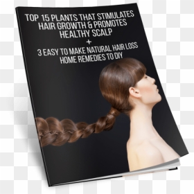 Free Ebook Top 15 Plants That Stimulates Hair Growth - Flyer, HD Png Download - hair strands png