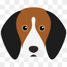 Dog Breed Beagle Puppy Clip Art Illustration - Beagle Sillouette, HD Png Download - walker png