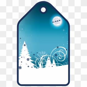 Christmas Tree, HD Png Download - christmas gift tag png